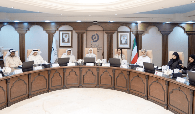 جامعة عبدالله السالم تستقبل وفداً من مؤسسات التعليم العالي والبحث العلمي بدول «التعاون» جامعة عبدالله السالم تستقبل وفداً من مؤسسات التعليم العالي والبحث العلمي بدول «التعاون»