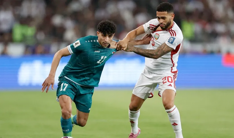 العراق‭ ‬يهزم‭ ‬الإمارات‭ ‬ويتأهل للملحق‭ ‬العالمي‭ ‬بتصفيات‭ ‬كأس‭ ‬العالم