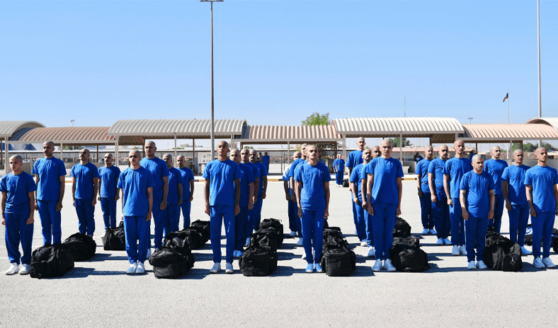 «الدفاع»: استقبال دفعة المتطوعين ضباط الصف 119 «الدفاع»: استقبال دفعة المتطوعين ضباط الصف 119