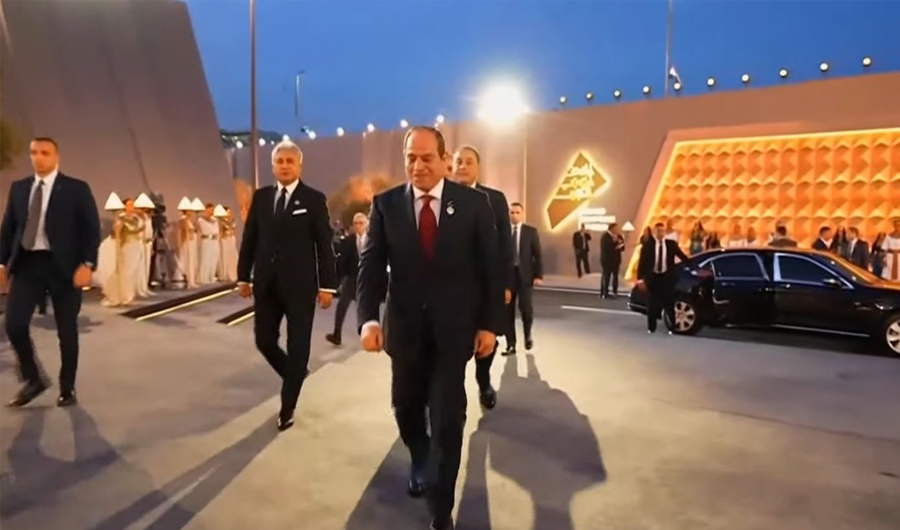 بمشاركة 79 وفداً رسمياً.. بدء فعاليات حفل افتتاح المتحف المصري الكبير