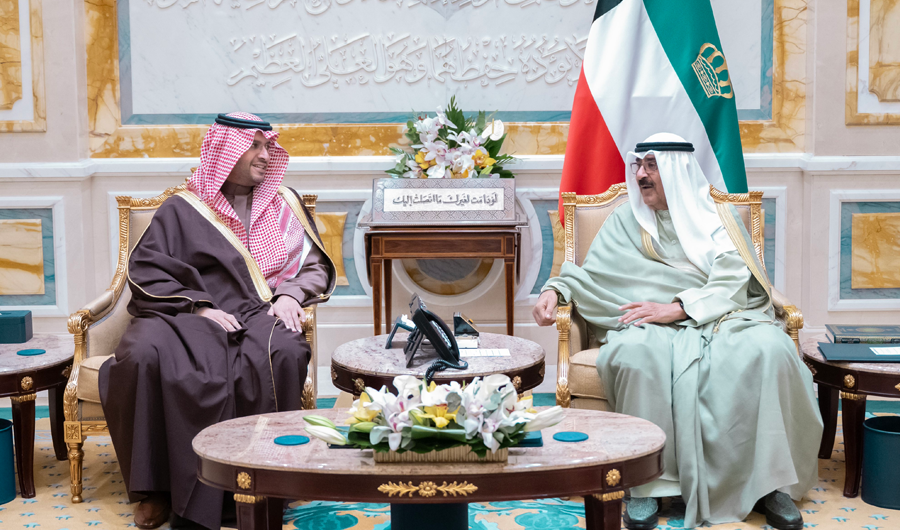 سمو الأمير يستقبل الأمير تركي بن محمد بمناسبة زيارته الرسمية للبلاد