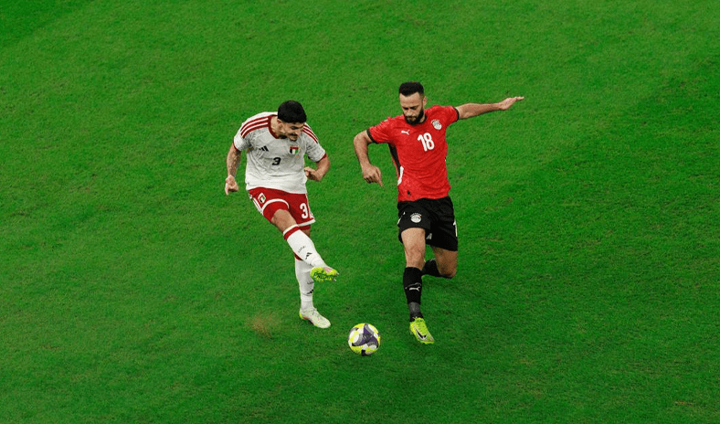تعادل مثير بين مصر والإمارات في كأس العرب تعادل مثير بين مصر والإمارات في كأس العرب
