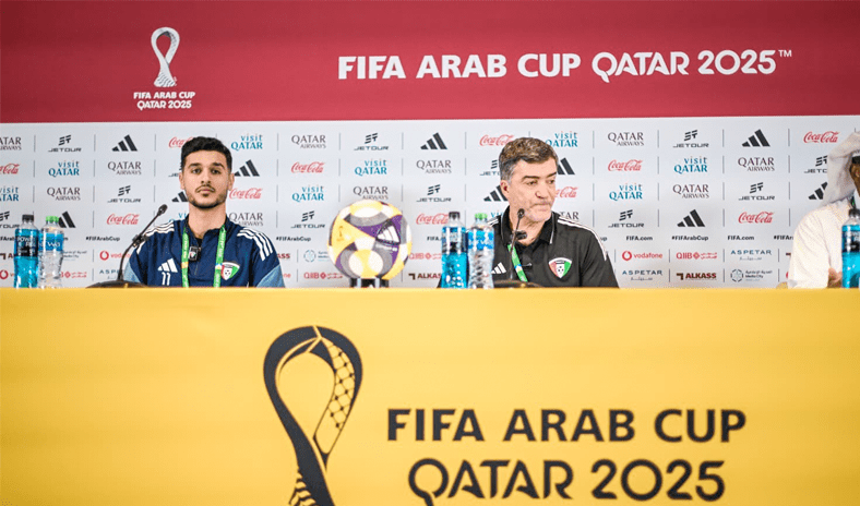 مدرب منتخب الكويت: نسعى لتقديم أفضل أداء ممكن والفوز على مصر بكأس العرب غداً