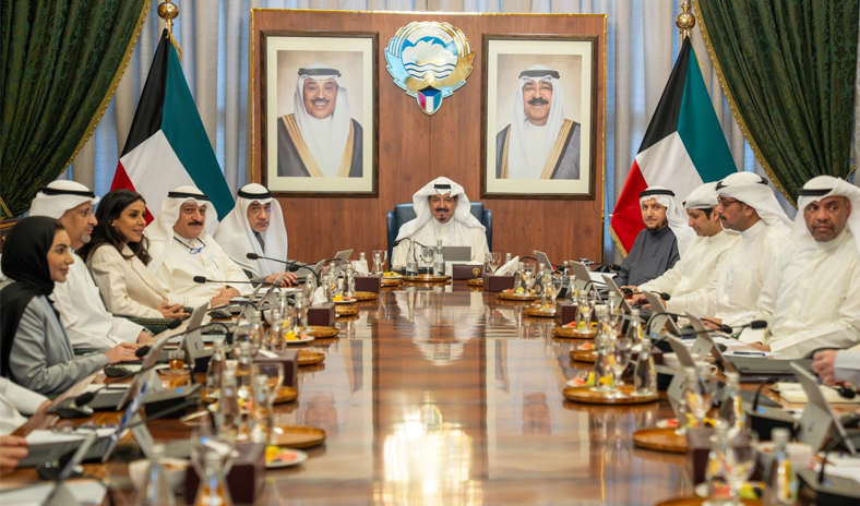 مجلس الوزراء الكويتي يعقد اجتماعه الأسبوعي برئاسة العبدالله