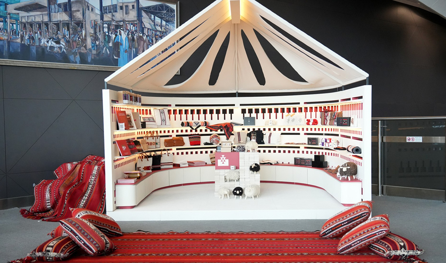 جمعية السدو الحرفية تفتتح أول منفذ بيع لها في مطار الكويت الدولي مبنى &laquo;T4&raquo;