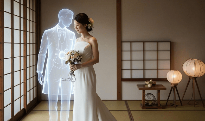 جنون الذكاء الاصطناعي.. زفاف في اليابان على &laquo;عريس AI&raquo;