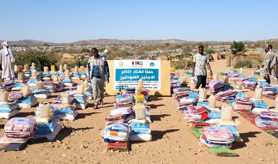 &laquo;المنابر القرآنية&raquo; توزّع مساعدات شتوية على اللاجئين السودانيين في تشاد