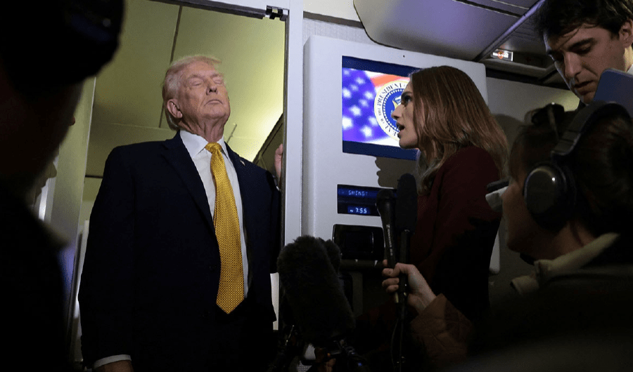 &laquo;يا له من سؤال غبي&raquo;.. ترامب يهاجم مراسلة &laquo;CNN&raquo;