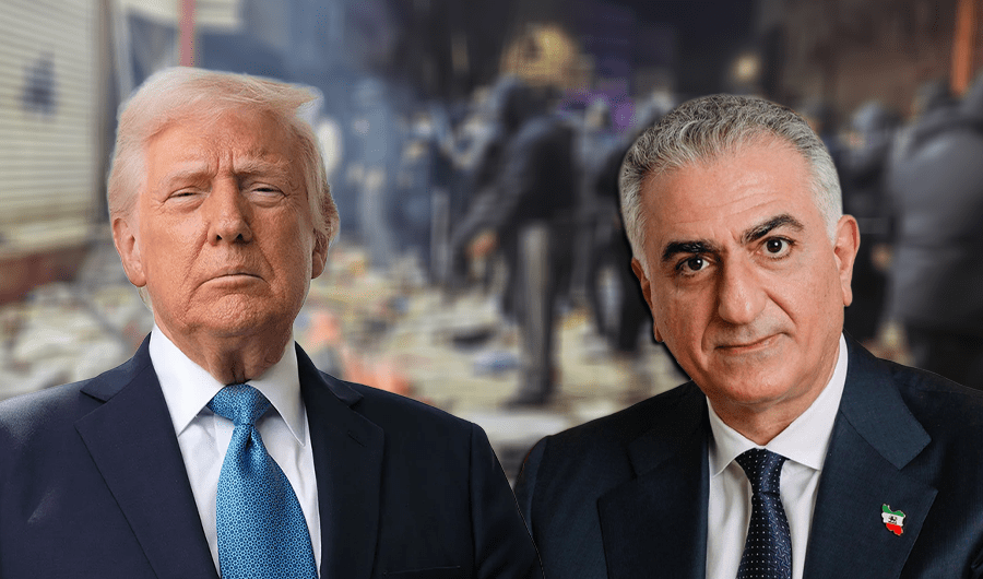 بهلوي: أشكر زعيم العالم الحر ترامب على تجديد وعده بمحاسبة النظام الإيراني