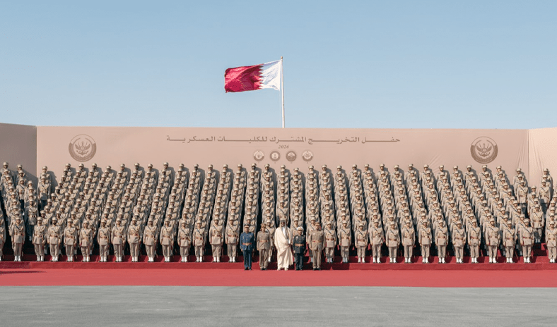 تخرج 11 طالباً كويتياً من كلية أحمد بن محمد العسكرية وأكاديمية محمد بن غانم البحرية في قطر تخرج 11 طالباً كويتياً من كلية أحمد بن محمد العسكرية وأكاديمية محمد بن غانم البحرية في قطر