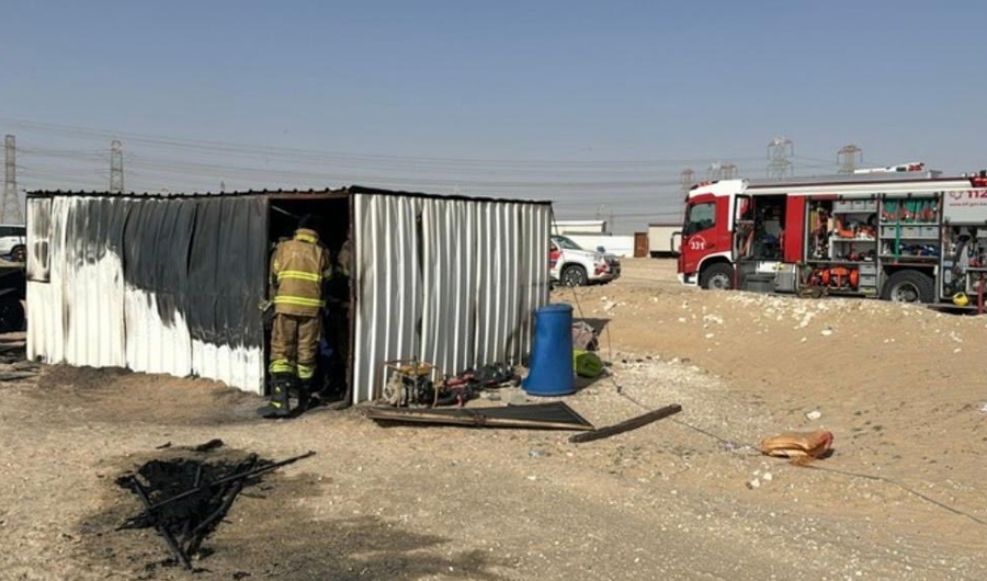«الإطفاء»: حالة وفاة في حريق غرفة كيربي بمخيم في بر السالمي «الإطفاء»: حالة وفاة في حريق غرفة كيربي بمخيم في بر السالمي