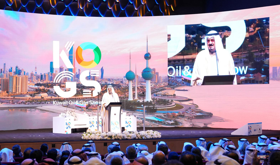 افتتاح معرض ومؤتمر الكويت للنفط والغاز