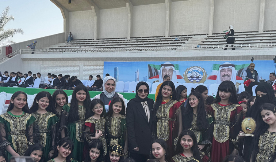 وزيرة &laquo;الشؤون&raquo;: احتفالية رفع العلم تجسد التلاحم الوطني بين أبناء الشعب