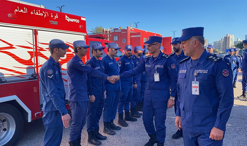 نائب رئيس &laquo;الإطفاء&raquo; بالتكليف يتفقد نقاطًا لقوة الإطفاء المكلفة بتأمين الاحتفالات الوطنية