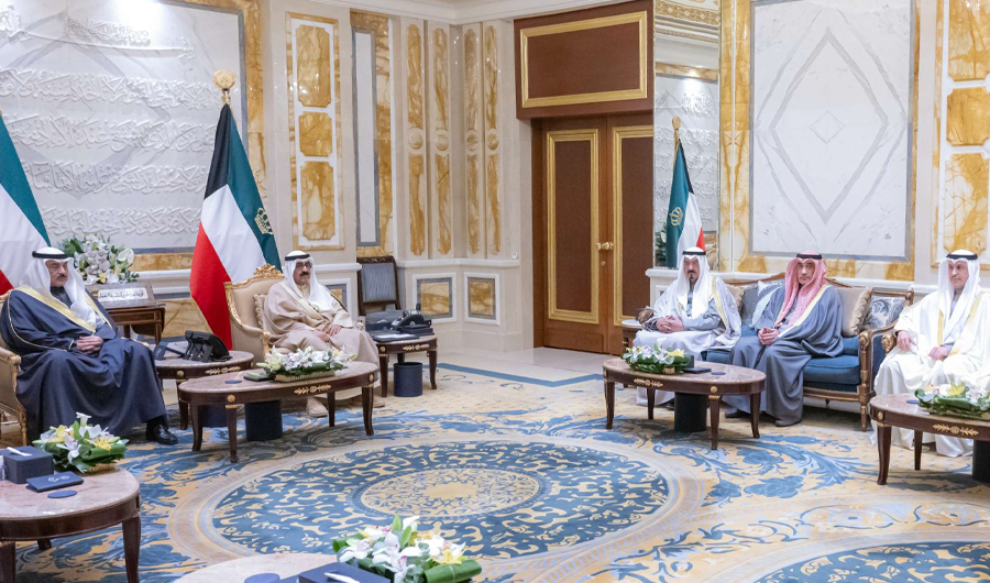 الوزراء الجدد يؤدون اليمين الدستورية أمام سمو الأمير