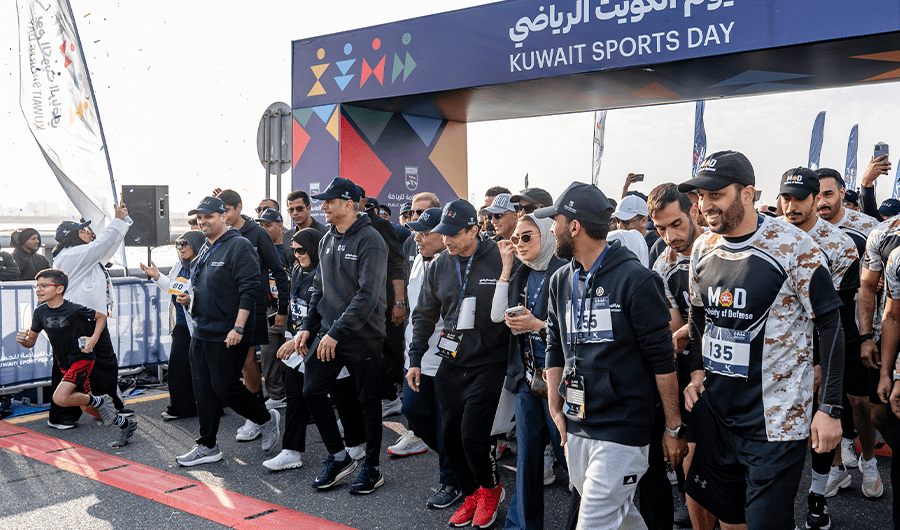 21 ألف شخص شاركوا في &laquo;يوم الكويت الرياضي&raquo;