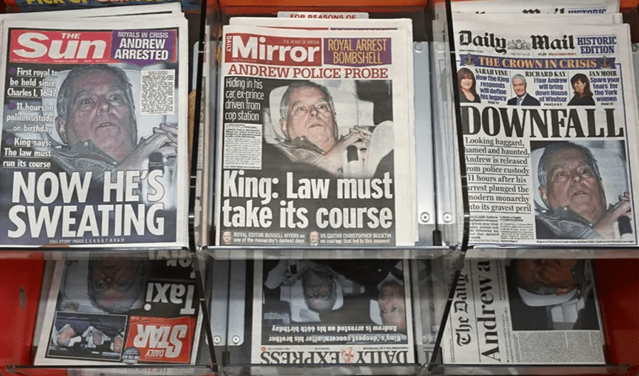 بريطانيا تدرس استبعاد أندرو من ترتيب ولاية العرش بسبب ارتباطه بإبستين