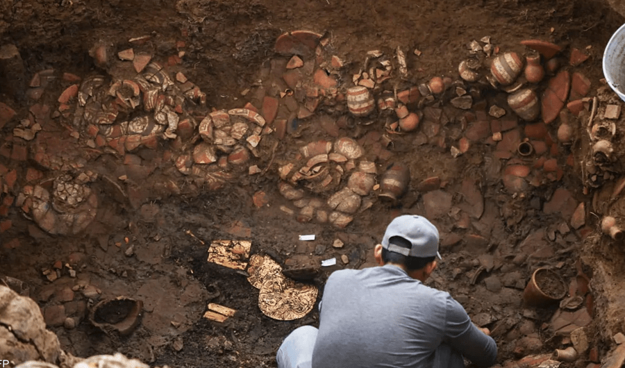 اكتشاف أثري هائل في بنما.. «كنز» داخل قبر يعود لألف عام اكتشاف أثري هائل في بنما.. «كنز» داخل قبر يعود لألف عام