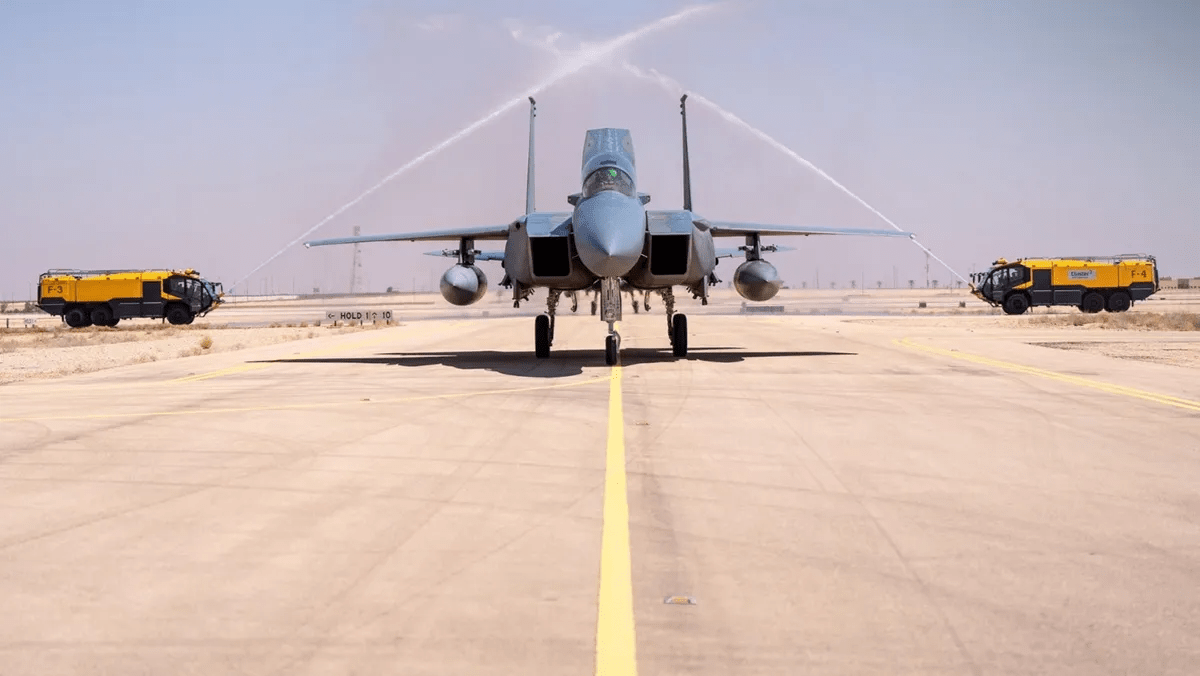 «الخارجية» الأميركية توافق على صفقة دعم وصيانة لمقاتلات «F-15» للسعودية «الخارجية» الأميركية توافق على صفقة دعم وصيانة لمقاتلات «F-15» للسعودية