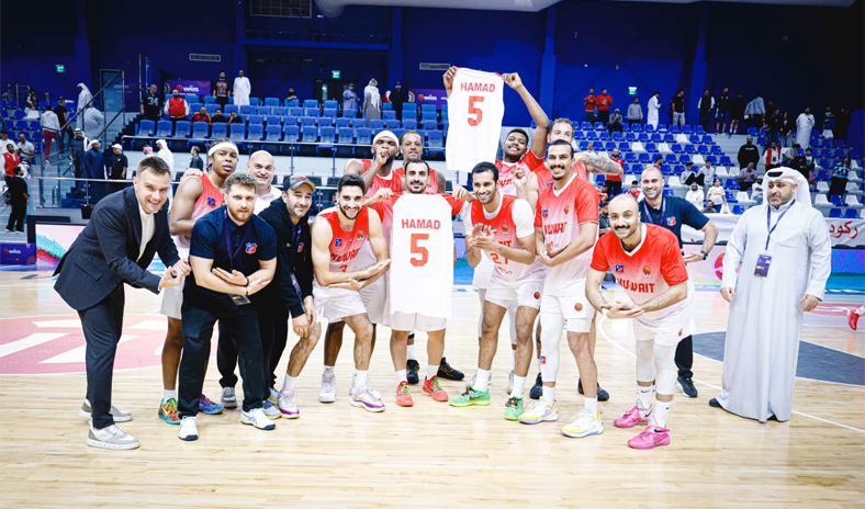 نادي الكويت لكرة السلة يتأهل إلى نصف نهائي بطولة غرب آسيا