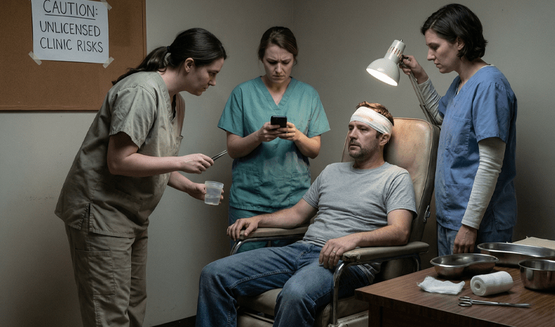 «القوى العاملة» تضبط عمالة تمارس مهناً طبية دون ترخيص في حولي «القوى العاملة» تضبط عمالة تمارس مهناً طبية دون ترخيص في حولي