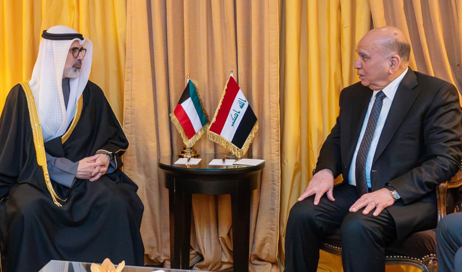 وزير الخارجية يلتقي نظيره العراقي على هامش أعمال مؤتمر ميونخ للأمن وزير الخارجية يلتقي نظيره العراقي على هامش أعمال مؤتمر ميونخ للأمن