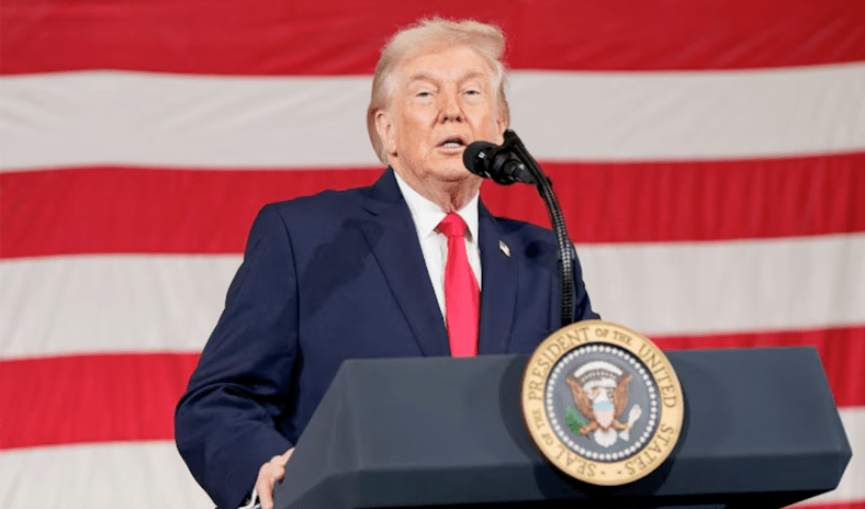 &zwnj;&rlm;ترامب: أعضاء مجلس السلام تعهدوا بأكثر من 5 مليارات دولار لإعمار غزة