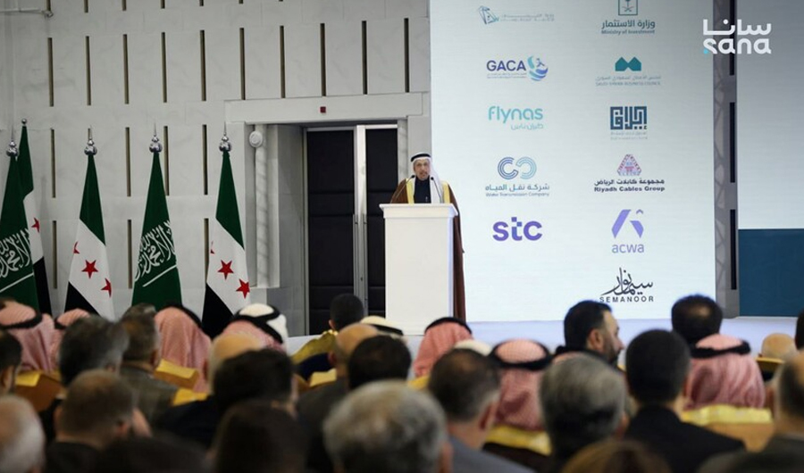 بحضور الشرع.. سوريا والسعودية توقعان عدداً من العقود الاستراتيجية