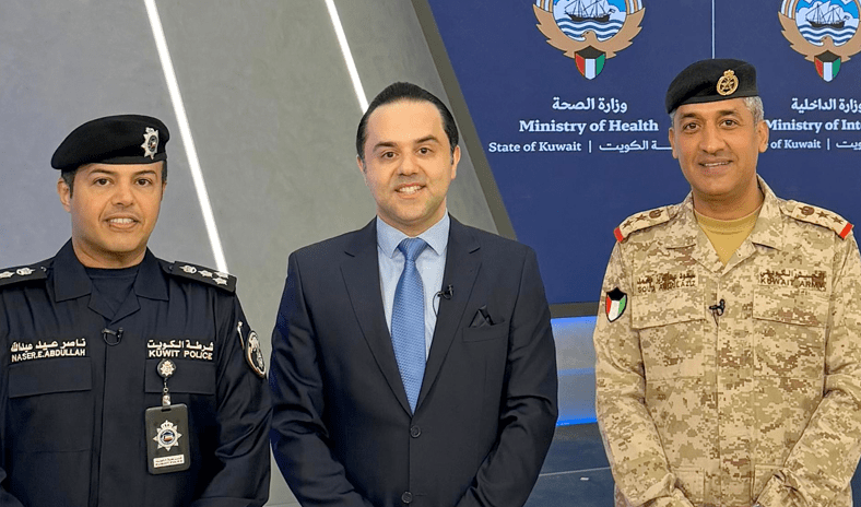 مؤتمر صحفي لوزارات الدفاع والداخلية والصحة