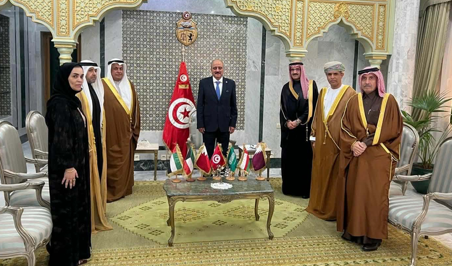 وزير الخارجية التونسي يبحث مع سفراء &laquo;مجلس التعاون&raquo; العدوان الإيراني