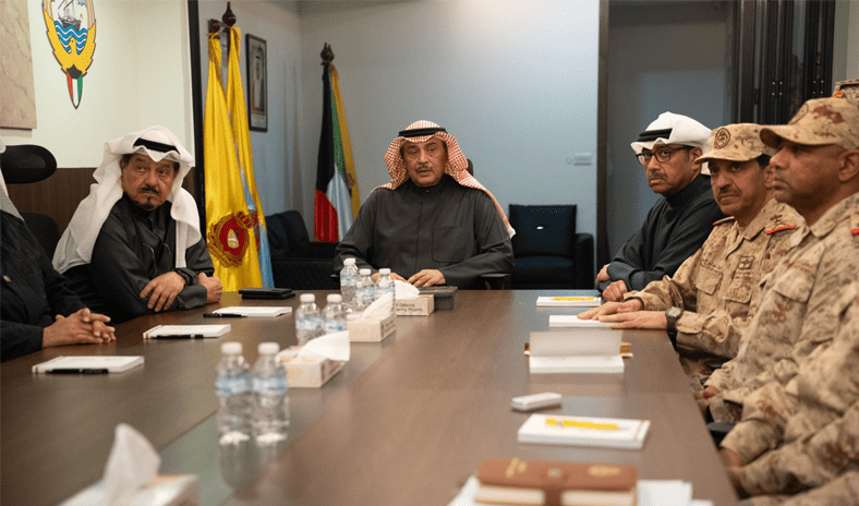 سمو ولي العهد يقوم بزيارة إلى وزارة الدفاع يرافقه رئيس الوزراء