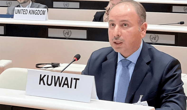 الكويت تعرب عن الموقف الخليجي المرحب باعتماد مجلس حقوق الإنسان قرارا بإدانة العدوان الإيراني