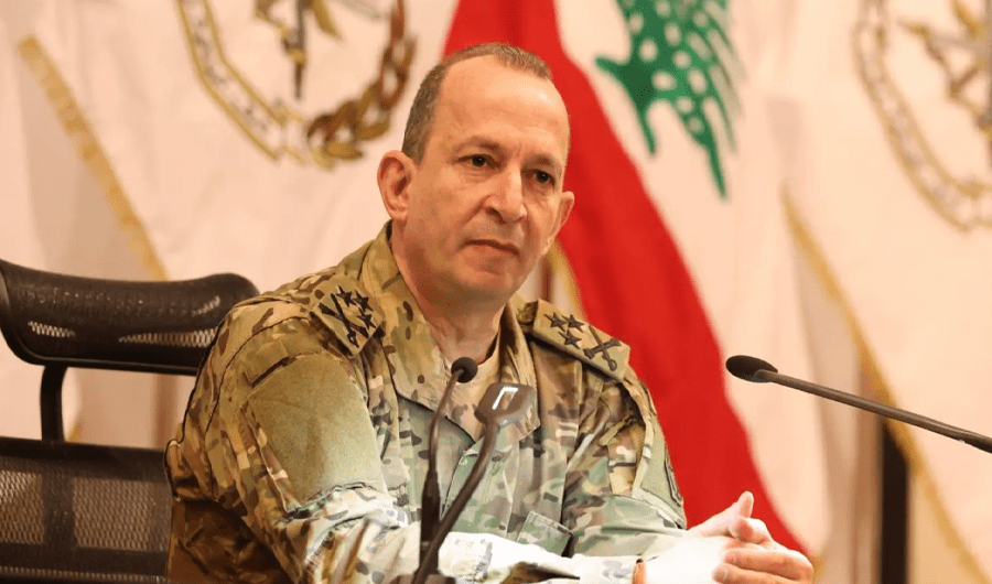 قائد الجيش اللبناني: التشكيك بدور المؤسسة العسكرية يخدم أعداء البلاد