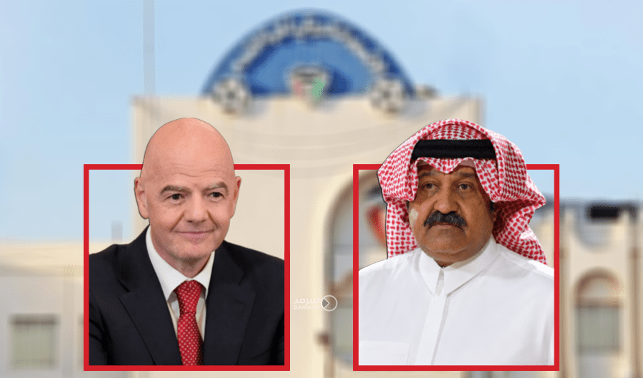 رئيس &laquo;الفيفا&raquo; يهنئ رئيس الاتحاد الكويتي لكرة القدم وأعضاء مجلس الإدارة