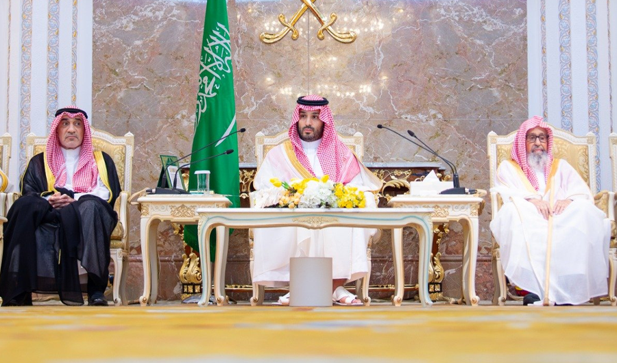 الشيخ فهد اليوسف هنأ ولي العهد السعودي بعيد الأضحى المبارك