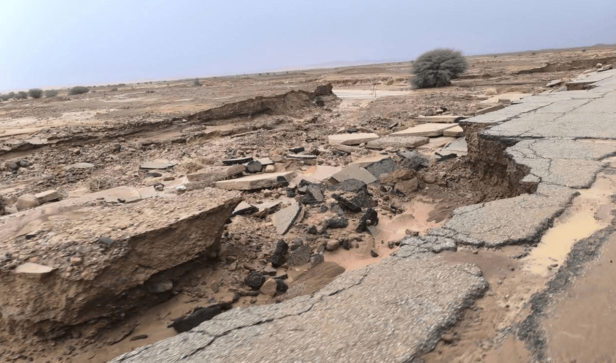 ليبيا: إجلاء 250 أسرة من منازلهم جراء موجة الأمطار الغزيرة والسيول