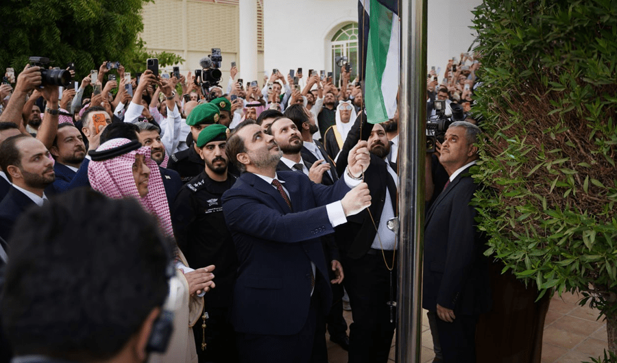 وزير الخارجية السوري يفتتح القنصلية السورية في مدينة جدة