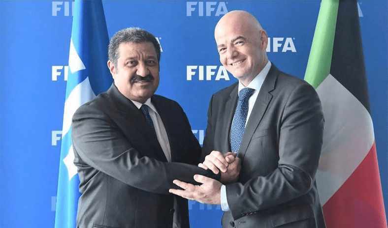 الاتحاد الكويتي لكرة القدم يعتمد ترشيح جياني انفانتينو لرئاسة &laquo;فيفا&raquo; &laquo;2027 &ndash; 2031&raquo;