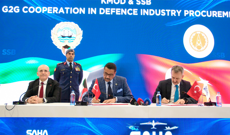 وزير الدفاع يوقع خطاب نوايا لتعزيز التعاون مع هيئة الصناعات الدفاعية التركية