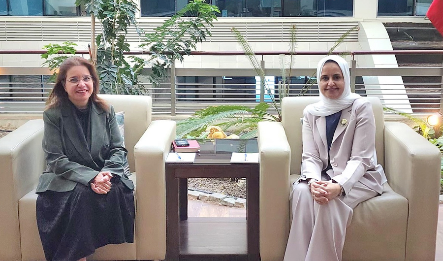 وزيرة «التنمية والاستدامة» تبحث سُبل التعاون البيئي مع برنامج «موئل» الأممي وزيرة «التنمية والاستدامة» تبحث سُبل التعاون البيئي مع برنامج «موئل» الأممي