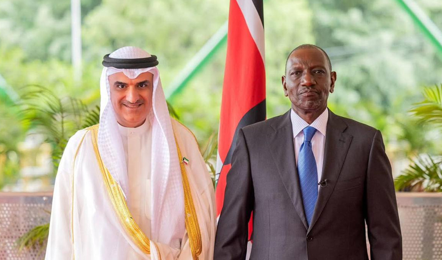 سفير الكويت في نيروبي أنس معرفي يقدّم أوراق اعتماده إلى رئيس كينيا