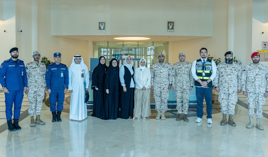 فريق &laquo;أمان&raquo; يطلع على إجراءات هيئة الغذاء في إدارة الطوارئ