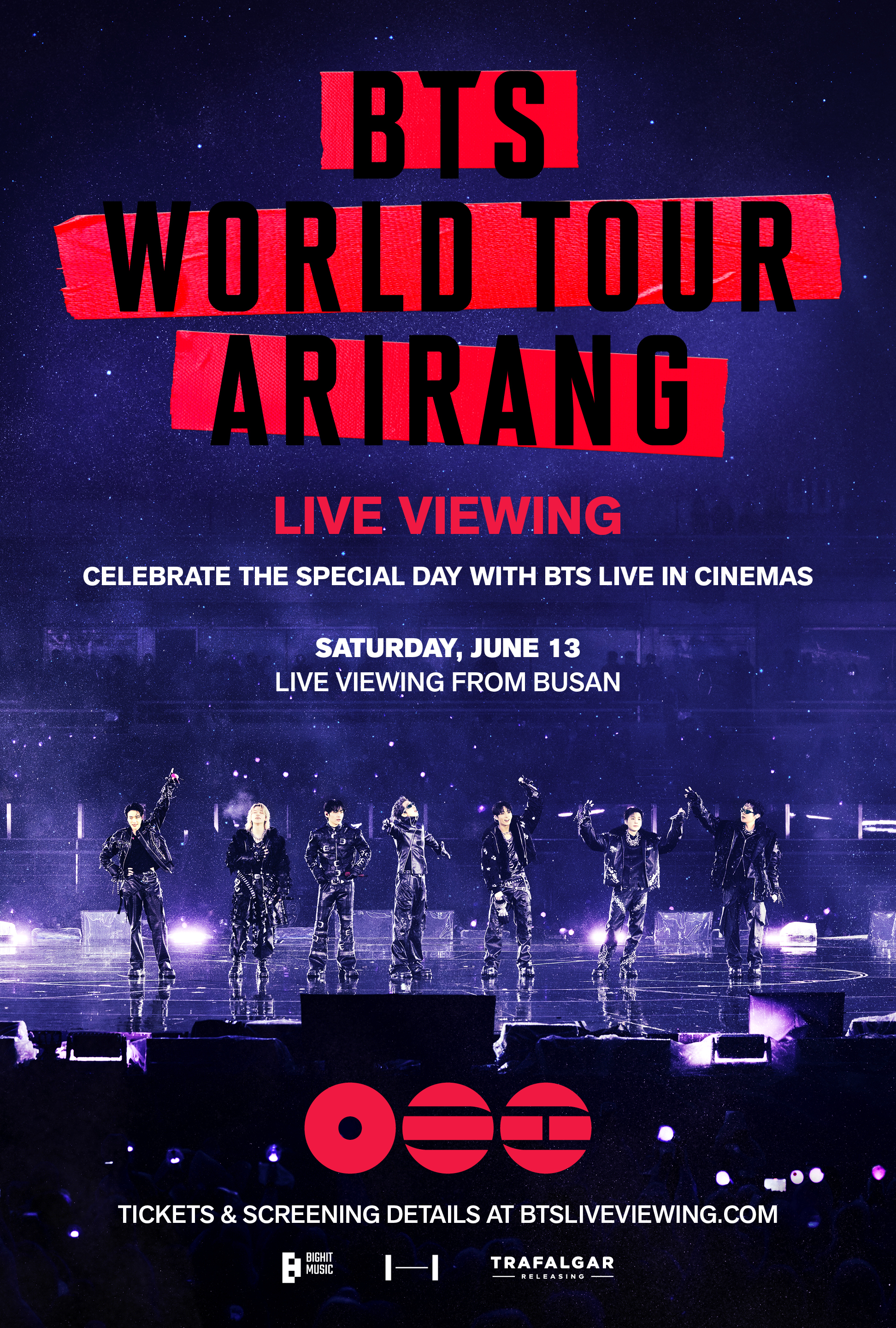 BTS WORLD TOUR 'ARIRANG' LIVE VIEWING IN BUSAN 13th June