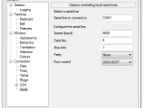 Serial Connection Using Putty Satoms
