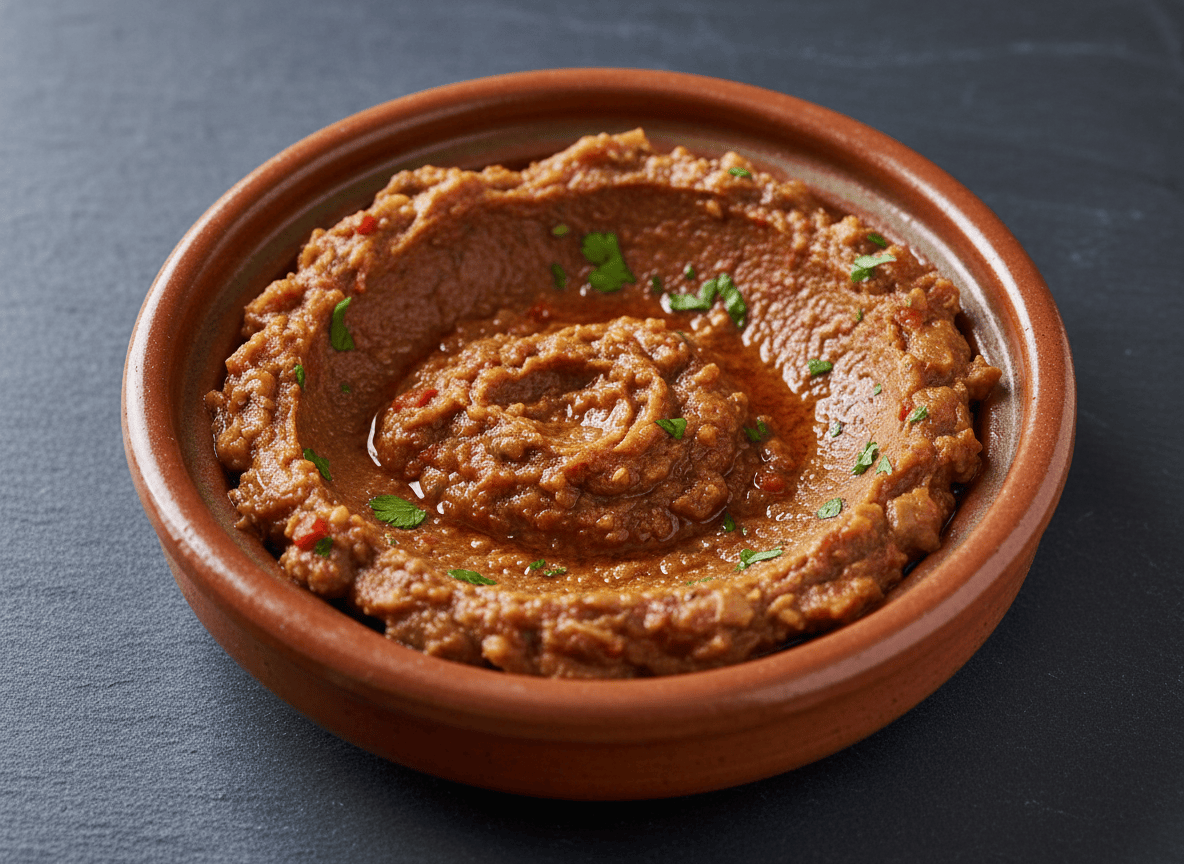 Zaalouk ready to serve.
