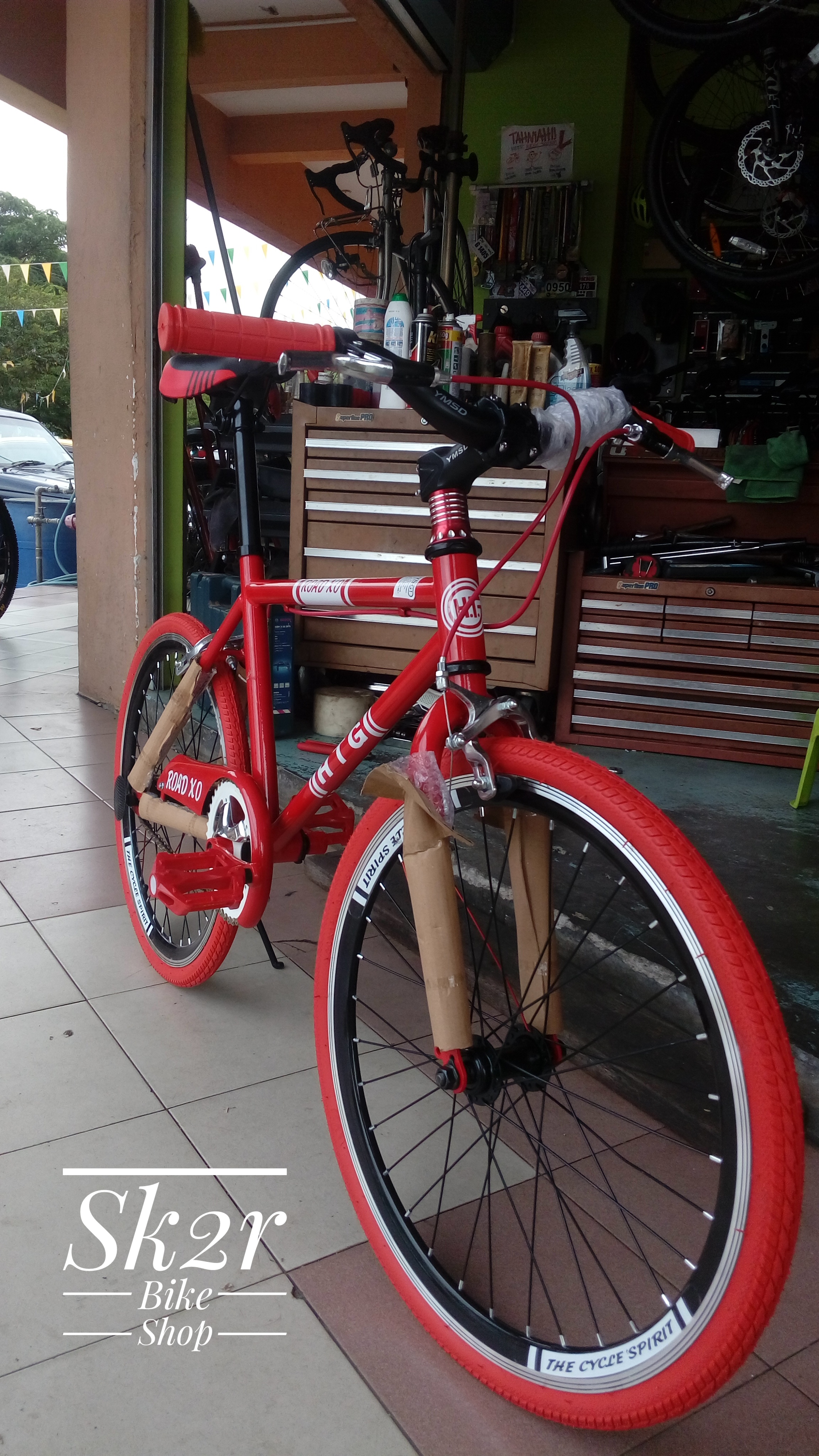 Apakah saiz rantai motosikal yang ada bikar 20 inci bmx mempunyai? Basikal Fixie Saiz 20 Inch Htg Road Xo Kedai Basikal Saudagar Kayuhan 2 Roda Sk2r Bike Shop