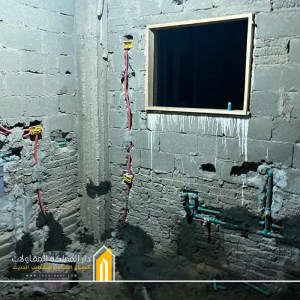 ترميم شقة - تشطيب اخفاء عداد الكهرباء