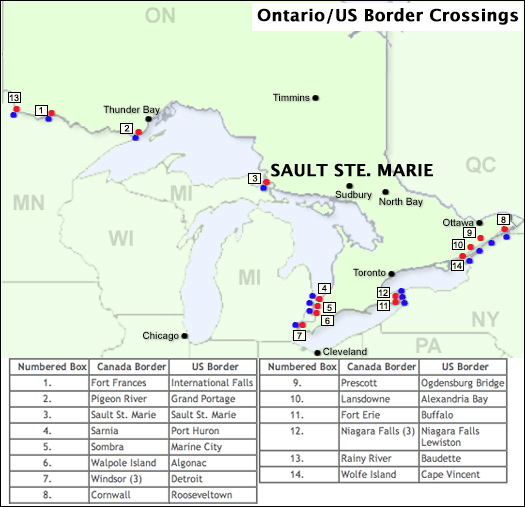 Us Border Crossing By Land From Canada At Alejandro Harden Blog 