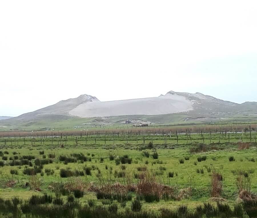 Sand dune in Donegal Ireland