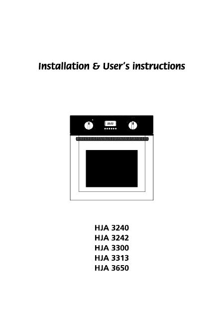 Lamona Hja 8514 Instruction Manual